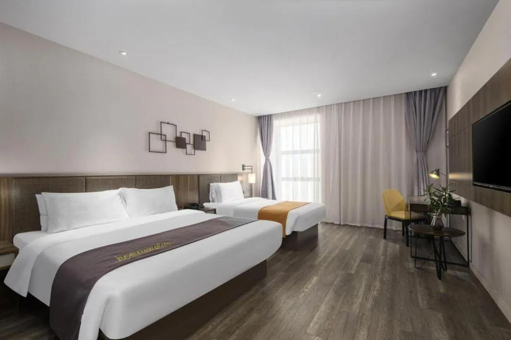 Bed in Campanile Hotel Dongying Financial Port
