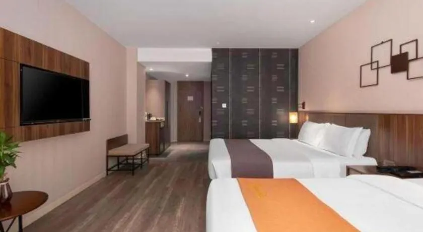 Bed in Campanile Hotel Dongying Financial Port