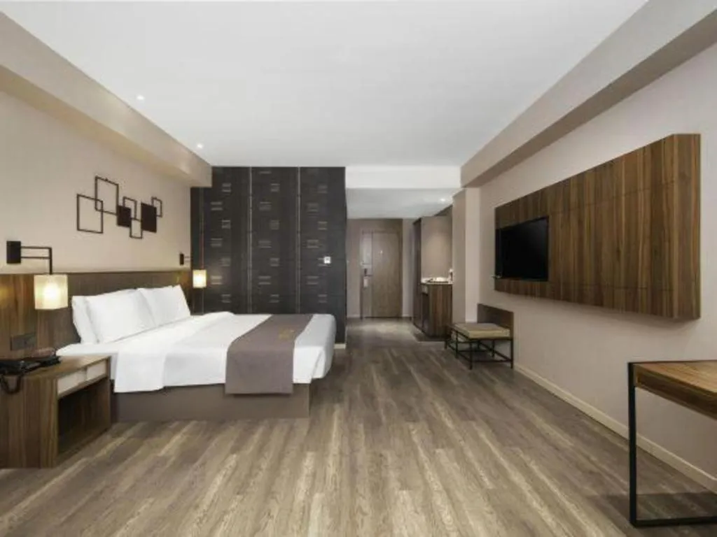 Bed in Campanile Hotel Dongying Financial Port