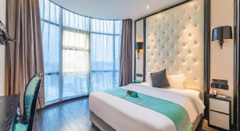 Bed in Xana Hotelle Nanchang Tengwang Pavilion Qingshan Road Metro Station