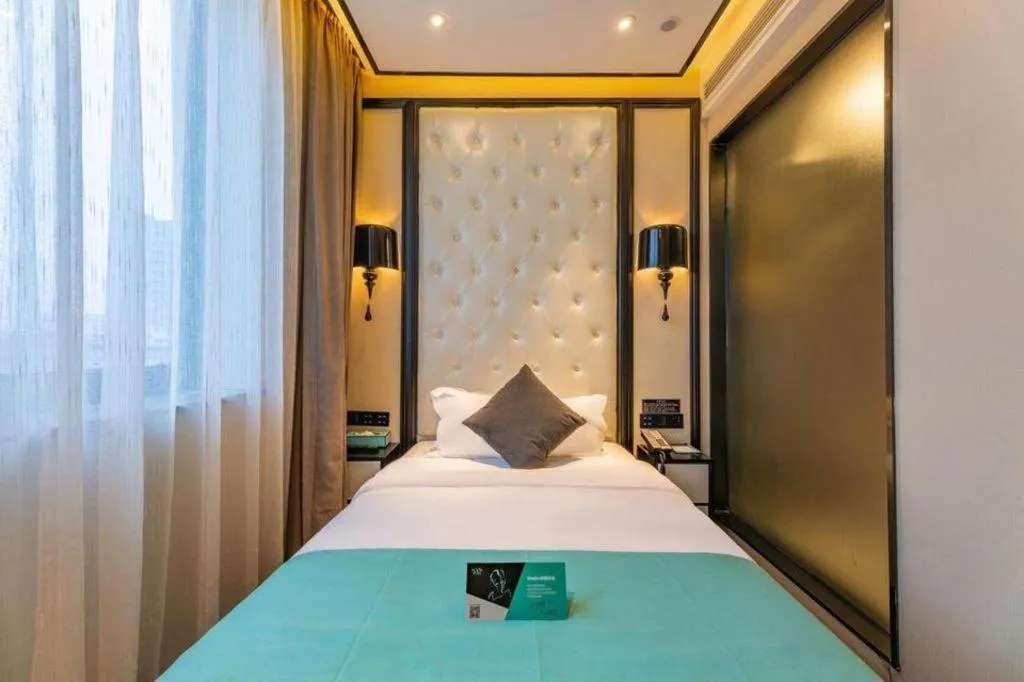 Bed in Xana Hotelle Nanchang Tengwang Pavilion Qingshan Road Metro Station