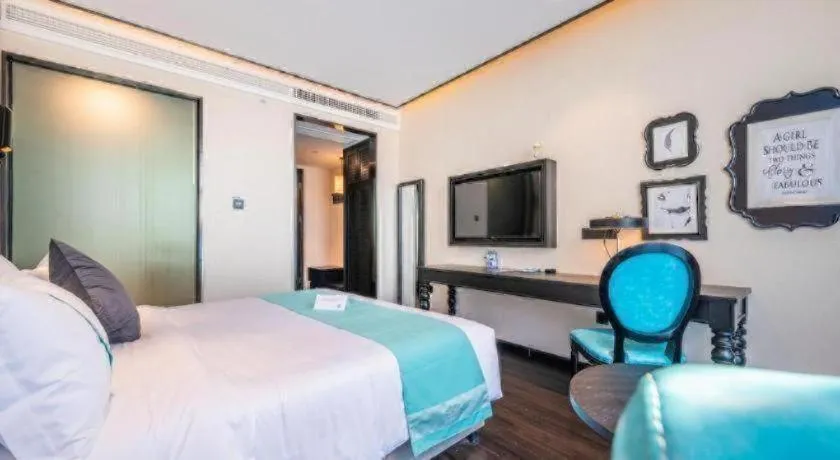 Bed in Xana Hotelle Nanchang Tengwang Pavilion Qingshan Road Metro Station