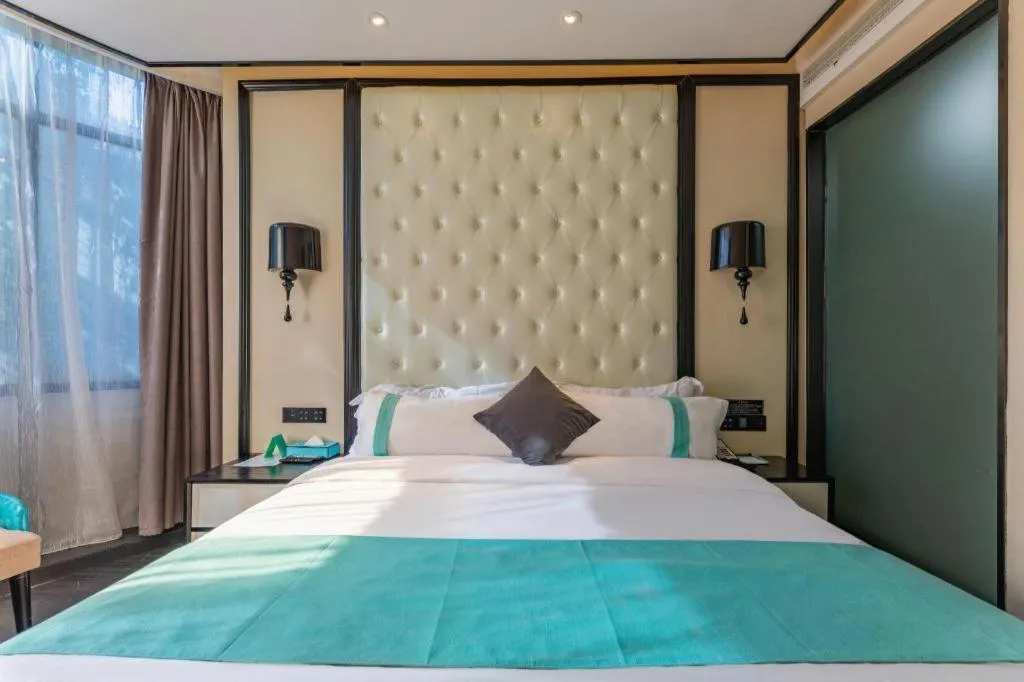 Bed in Xana Hotelle Nanchang Tengwang Pavilion Qingshan Road Metro Station