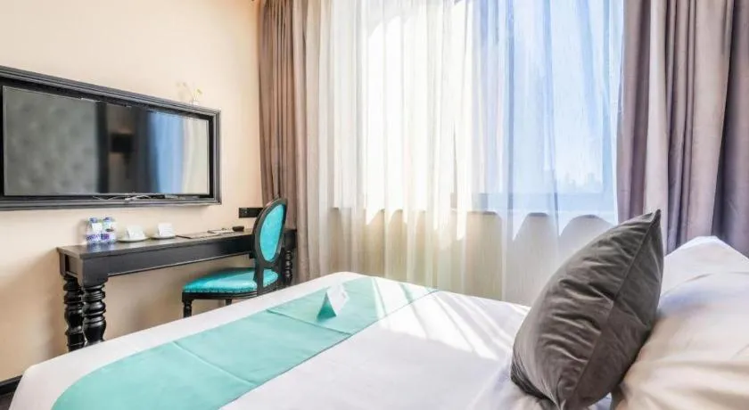 Bed in Xana Hotelle Nanchang Tengwang Pavilion Qingshan Road Metro Station