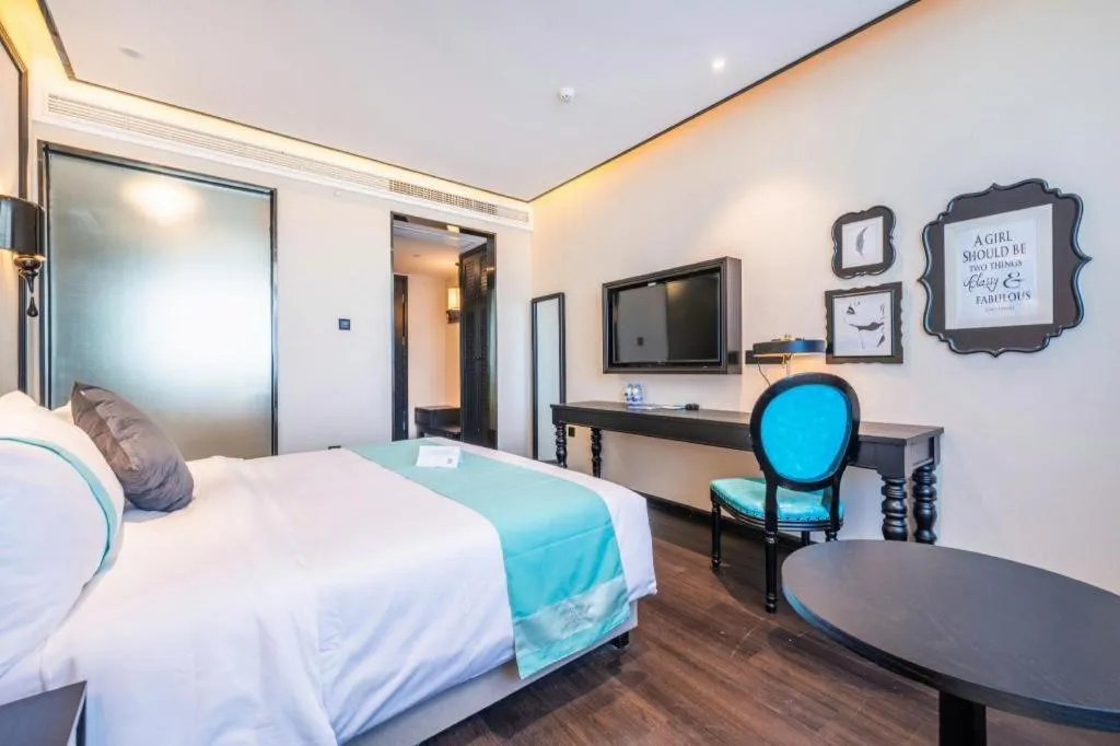 Bed in Xana Hotelle Nanchang Tengwang Pavilion Qingshan Road Metro Station