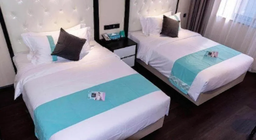 Bed in Xana Hotelle Nanchang Tengwang Pavilion Qingshan Road Metro Station