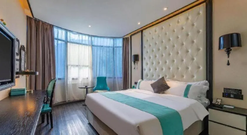 Bed in Xana Hotelle Nanchang Tengwang Pavilion Qingshan Road Metro Station