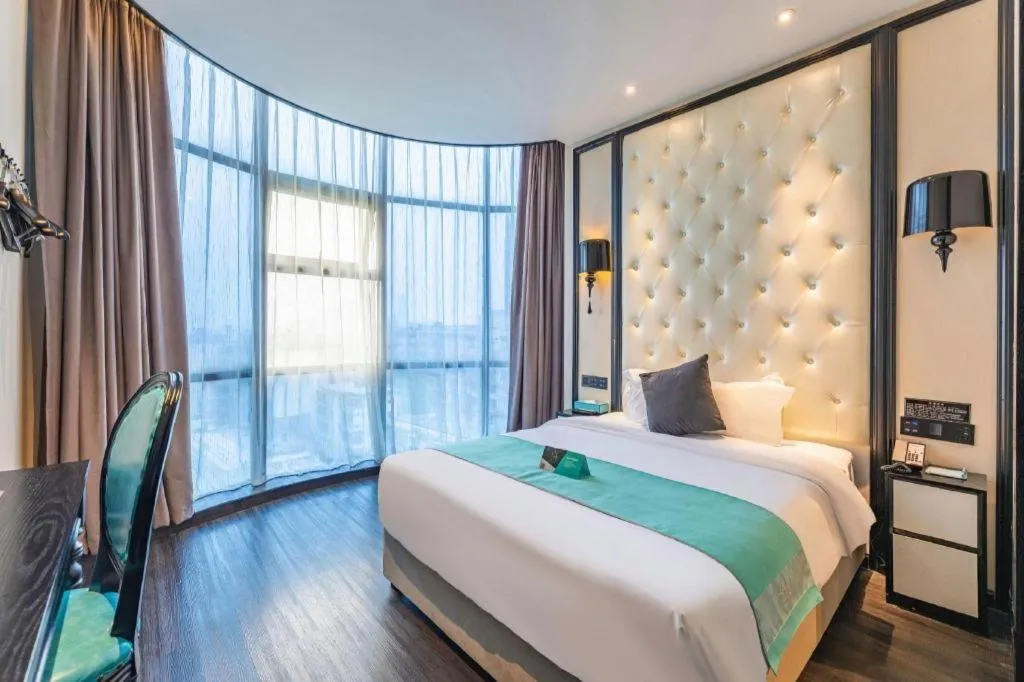 Bed in Xana Hotelle Nanchang Tengwang Pavilion Qingshan Road Metro Station