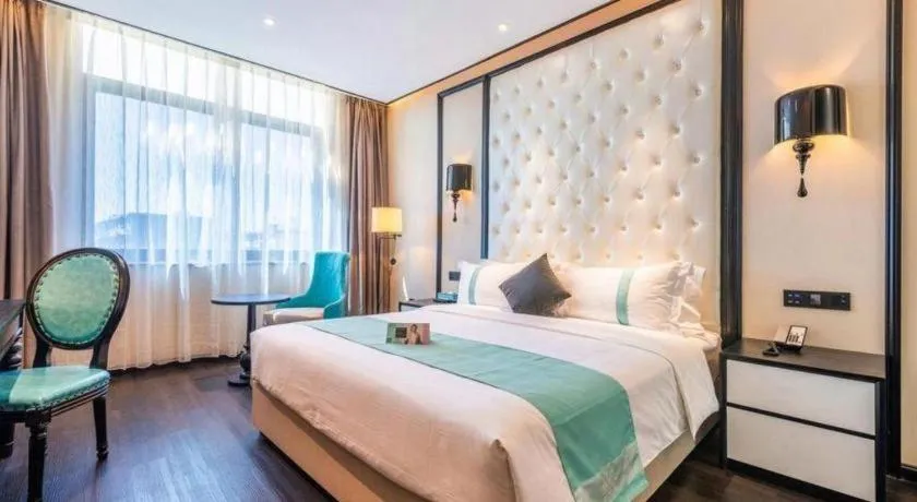 Bed in Xana Hotelle Nanchang Tengwang Pavilion Qingshan Road Metro Station