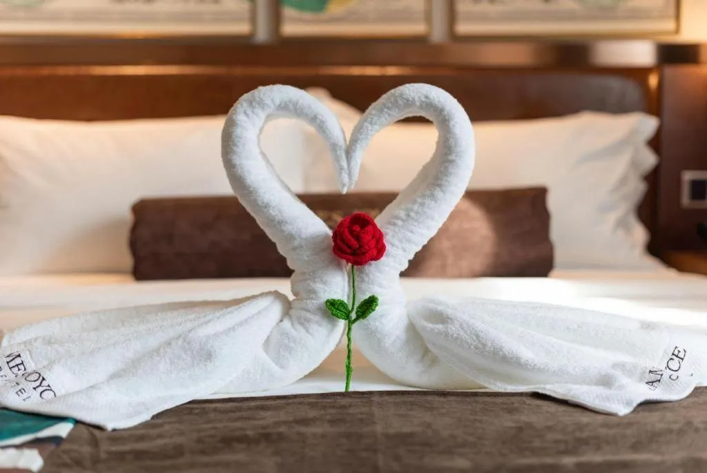 Bed in James Joyce Coffetel Anyang Railway Station Wenfeng Avenue Yinxu Scenic Spot