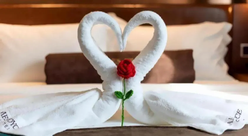 Bed in James Joyce Coffetel Anyang Railway Station Wenfeng Avenue Yinxu Scenic Spot