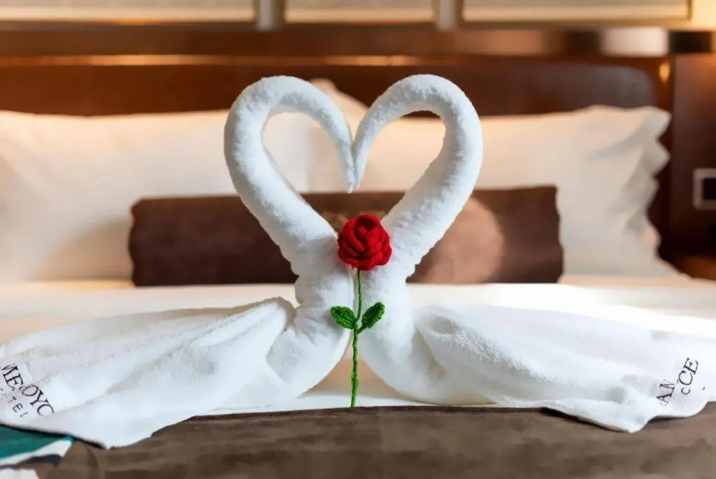 Bed in James Joyce Coffetel Anyang Railway Station Wenfeng Avenue Yinxu Scenic Spot