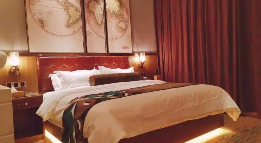 Bed in James Joyce Coffetel Tianjin Railway Station