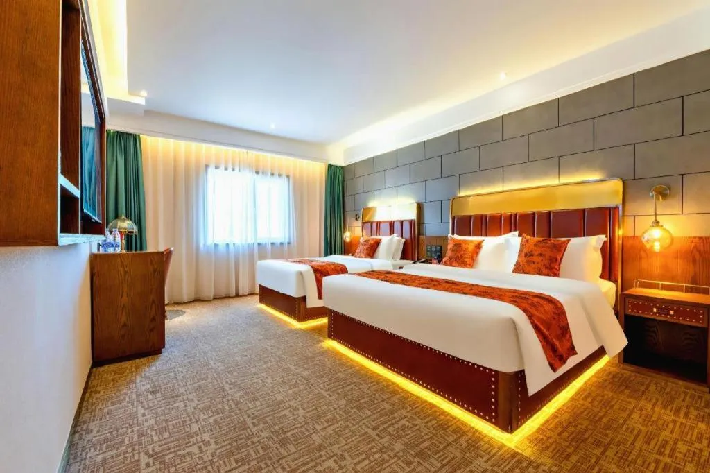 Bed in James Joyce Coffetel Tianjin Railway Station