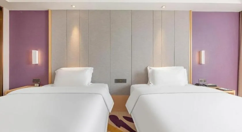 Bed in Lavande Hotels Jinzhong Youjian Pingyao