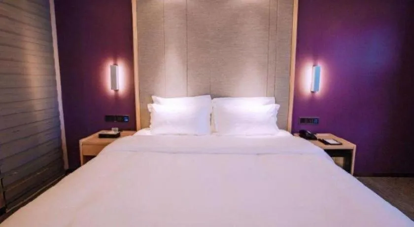 Bed in Lavande Hotels Jinzhong Youjian Pingyao