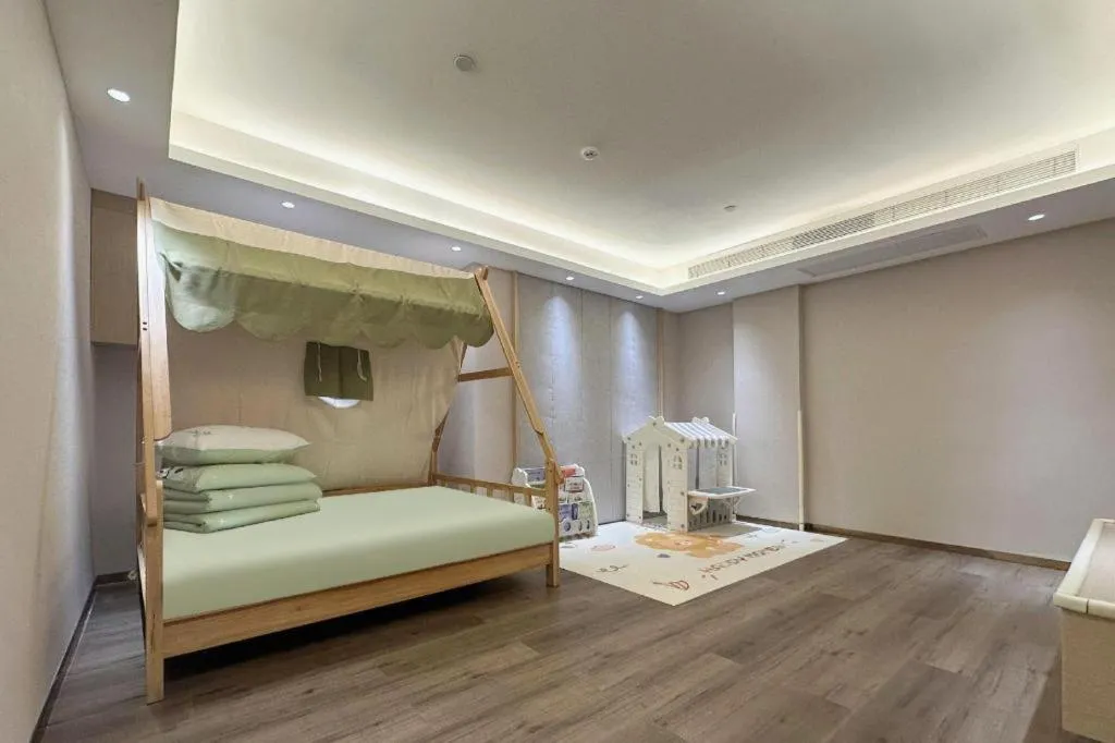 Bed in Lavande Hotels Jinzhong Youjian Pingyao