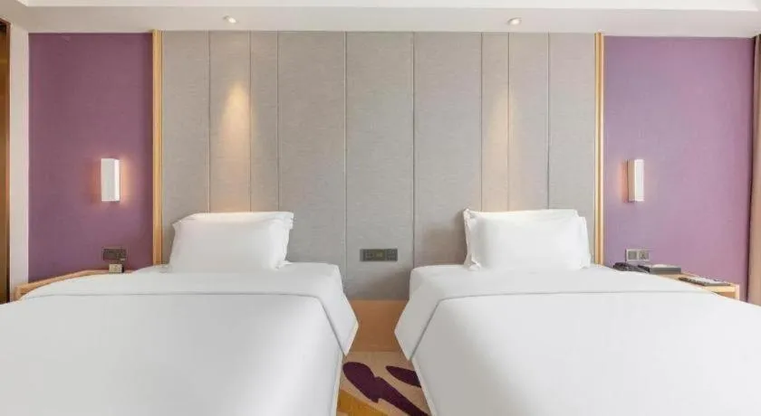 Bed in Lavande Hotels Jinzhong Youjian Pingyao