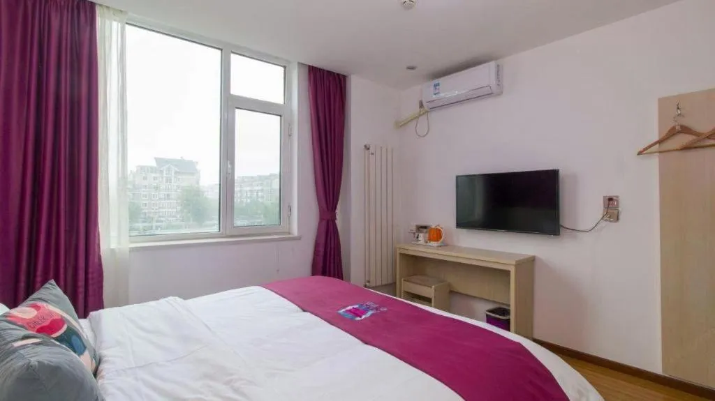 Bed in PAI Hotels Beijing Tongzhou Majuqiao