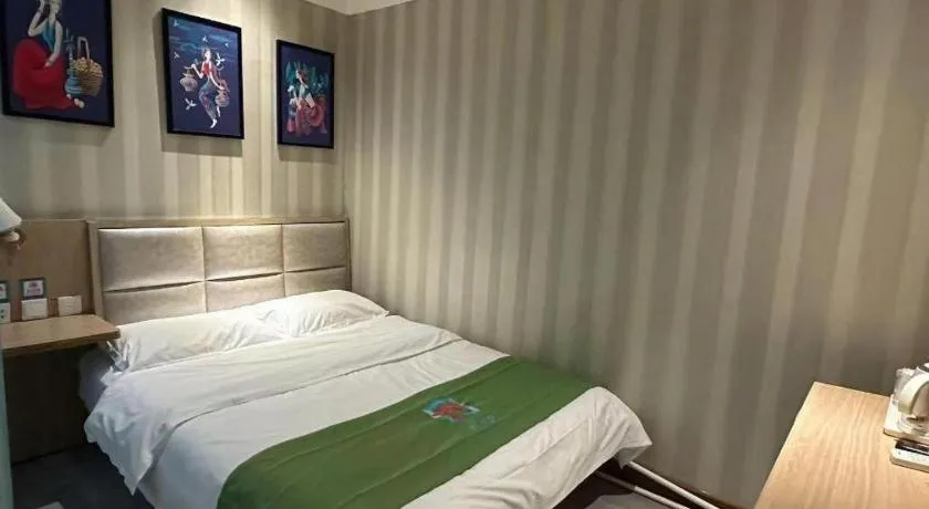 Bed in PAI Hotels Beijing Tongzhou Majuqiao