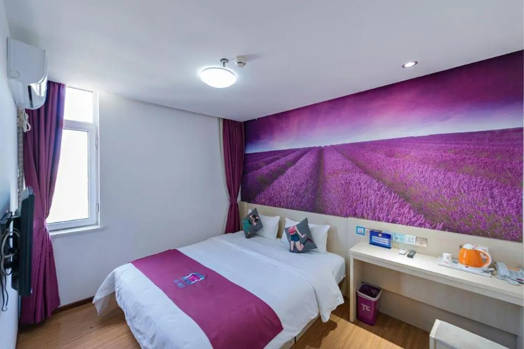 Bed in PAI Hotels Beijing Tongzhou Majuqiao