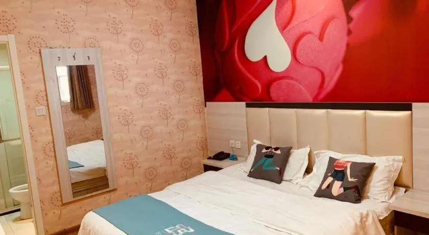 Bed in PAI Hotels Beijing Tongzhou Majuqiao