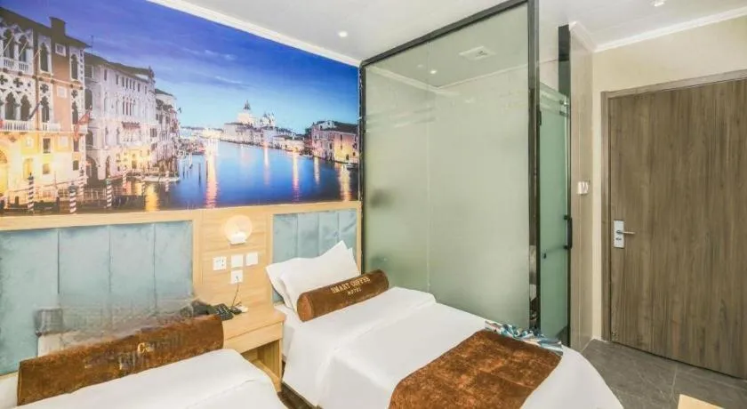 Bed in PAI Hotels Beijing Tongzhou Majuqiao