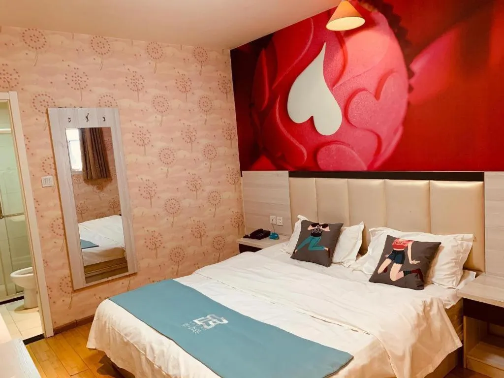 Bed in PAI Hotels Beijing Tongzhou Majuqiao