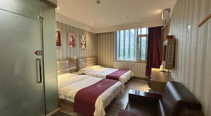 Bed in PAI Hotels Beijing Tongzhou Majuqiao