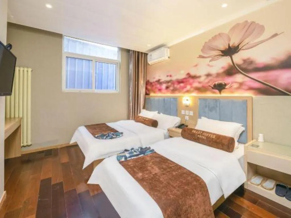 Bed in PAI Hotels Beijing Tongzhou Majuqiao