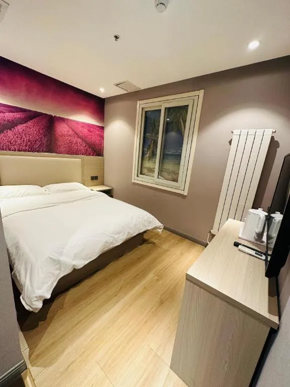 Bed in PAI Hotels Beijing Tongzhou Majuqiao