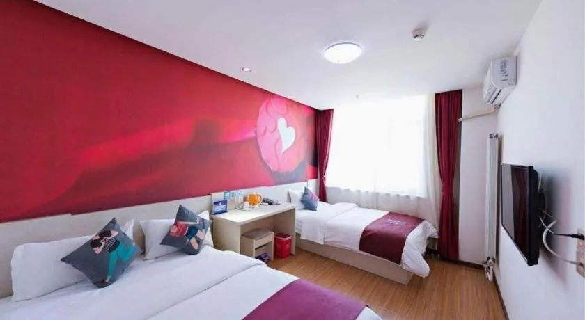Bed in PAI Hotels Beijing Tongzhou Majuqiao