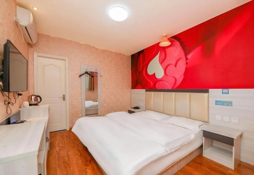 Bed in PAI Hotels Beijing Tongzhou Majuqiao