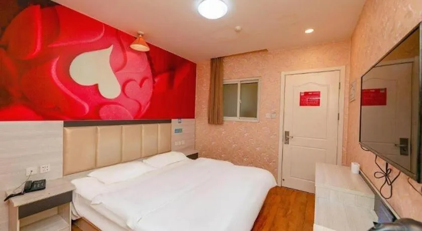 Bed in PAI Hotels Beijing Tongzhou Majuqiao