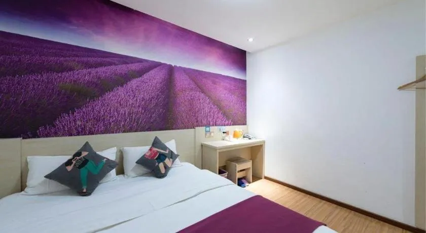 Bed in PAI Hotels Beijing Tongzhou Majuqiao