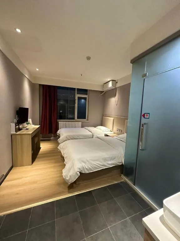 Bed in PAI Hotels Beijing Tongzhou Majuqiao