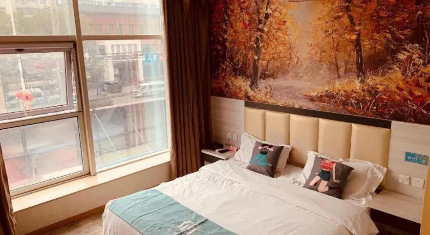 Bed in PAI Hotels Beijing Tongzhou Majuqiao