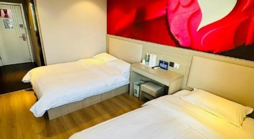 Bed in PAI Hotels Beijing Tongzhou Majuqiao