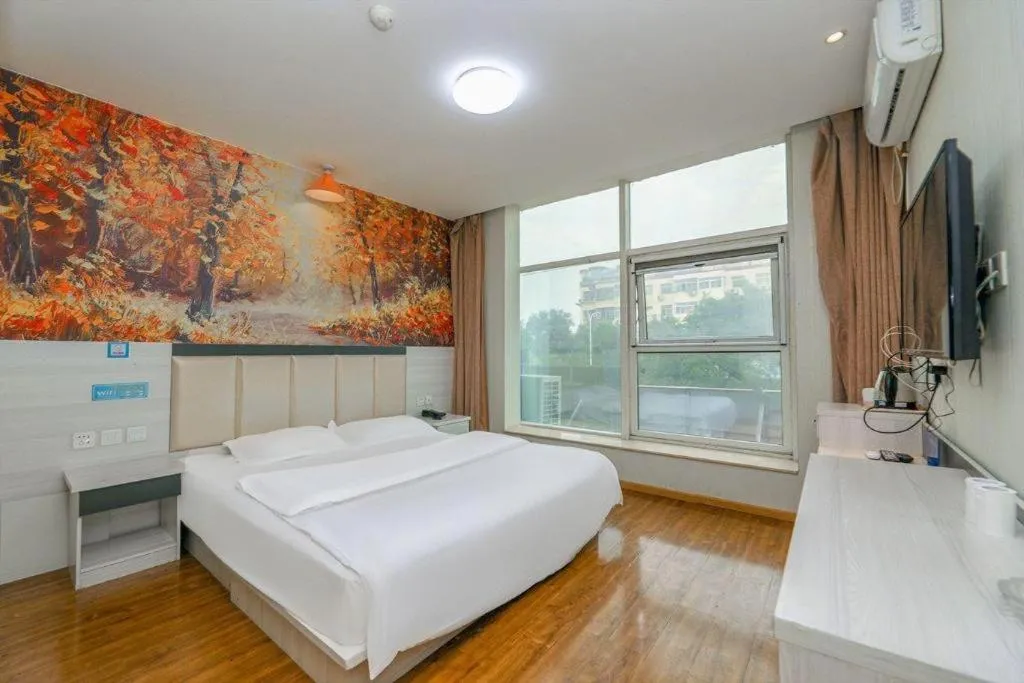 Bed in PAI Hotels Beijing Tongzhou Majuqiao