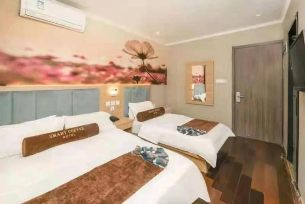 Bed in PAI Hotels Beijing Tongzhou Majuqiao