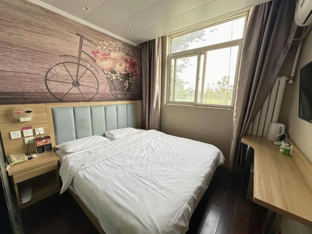 Bed in PAI Hotels Beijing Tongzhou Majuqiao