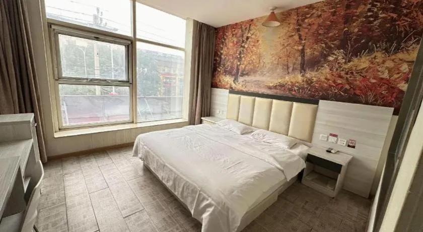 Bed in PAI Hotels Beijing Tongzhou Majuqiao