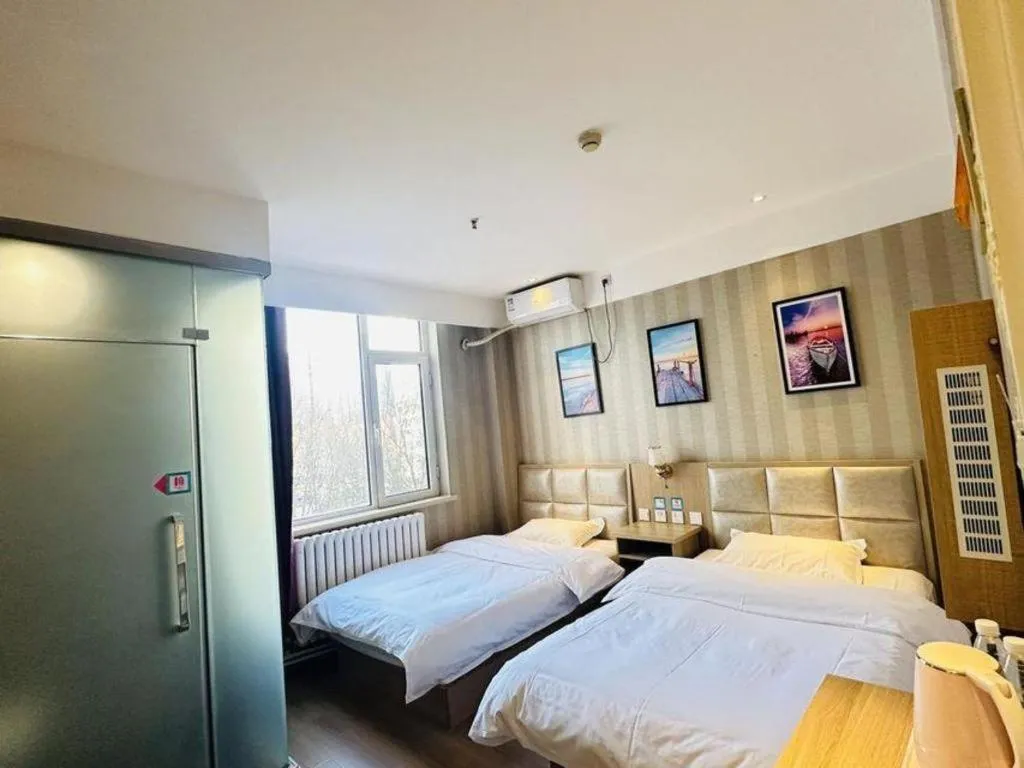 Bed in PAI Hotels Beijing Tongzhou Majuqiao