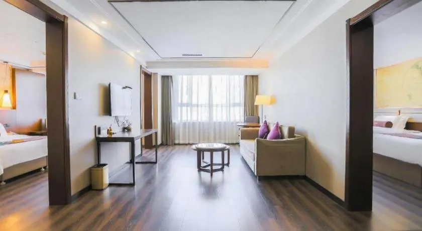 Bed in James Joyce Coffetel Jilin Railway Station Fortune Plaza