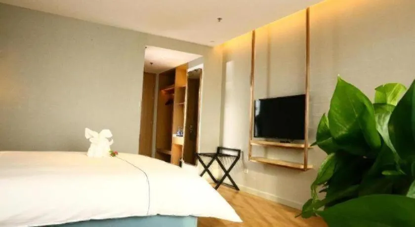 Bed in Magnotel Hengshui Lake Jizhou Middle School