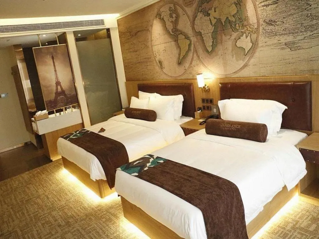 Bed in James Joyce Coffetel Tangshan Zunhua Film City