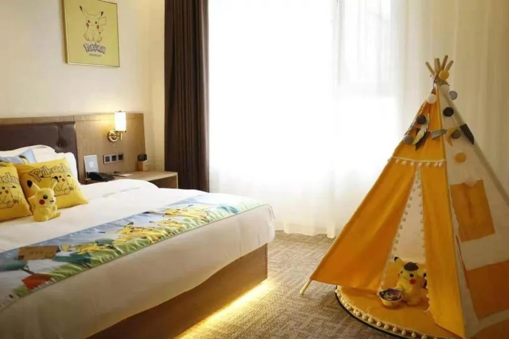 Bed in James Joyce Coffetel Tangshan Zunhua Film City