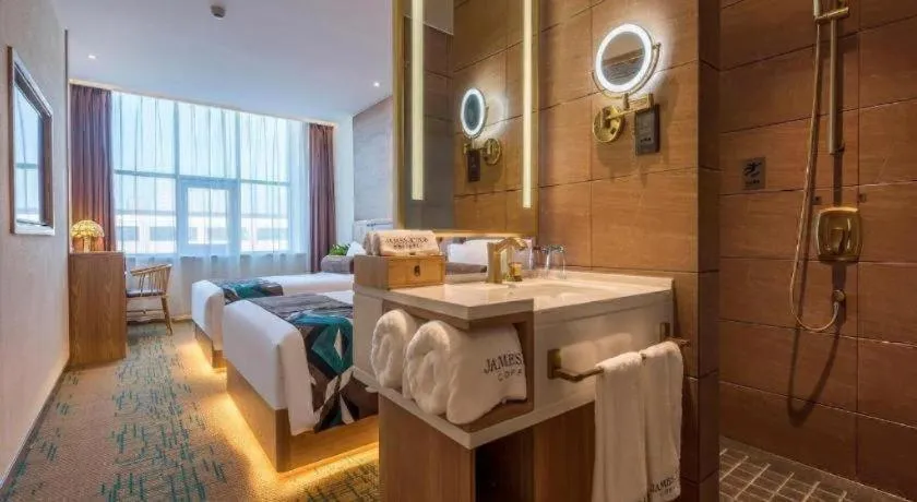 Bed in James Joyce Coffetel Tangshan Zunhua Film City