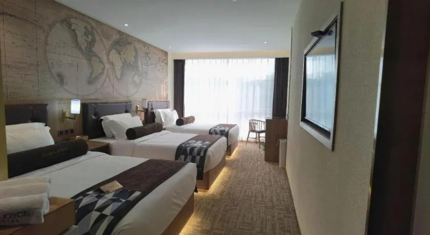 Bed in James Joyce Coffetel Tangshan Zunhua Film City