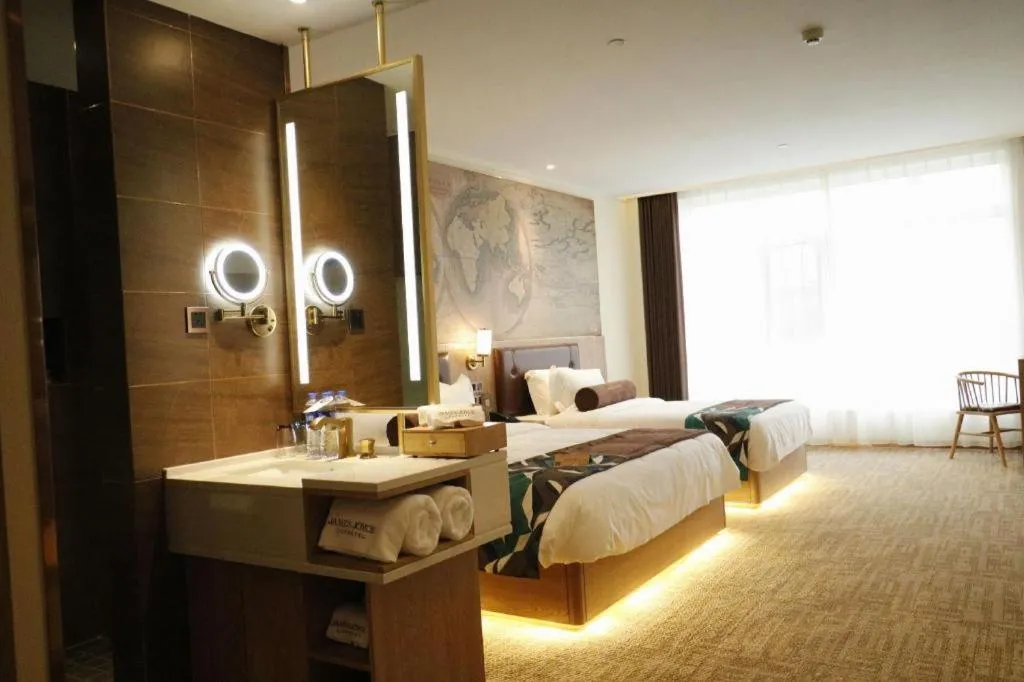 Bed in James Joyce Coffetel Tangshan Zunhua Film City